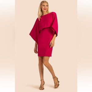 NWT Trina Turk 'Shalee' Boatneck Overlay Sheath Dress